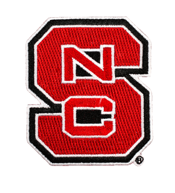 Nc State Embroidered Patch