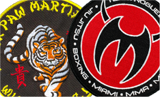 martial art patches