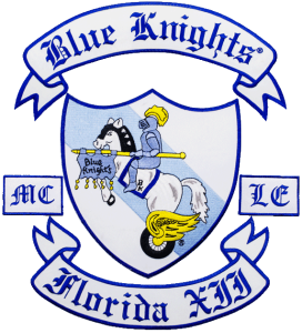 blue knights full patch set