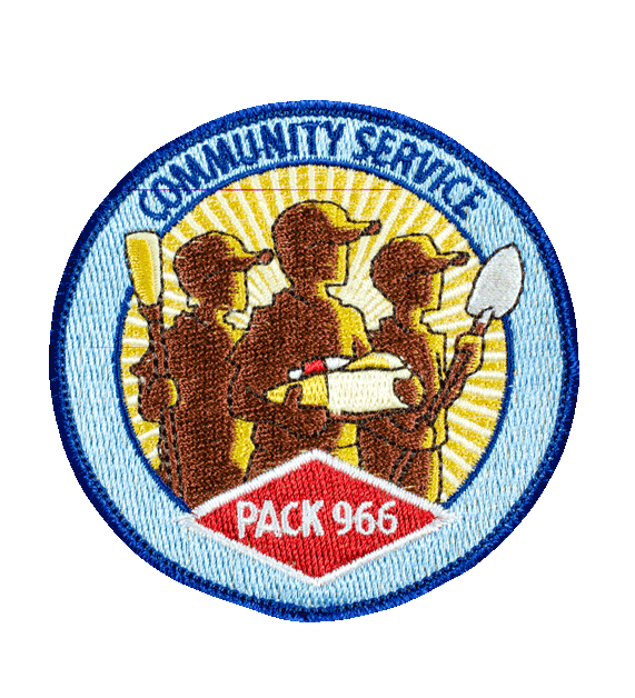Boy Scout Community Service Patch